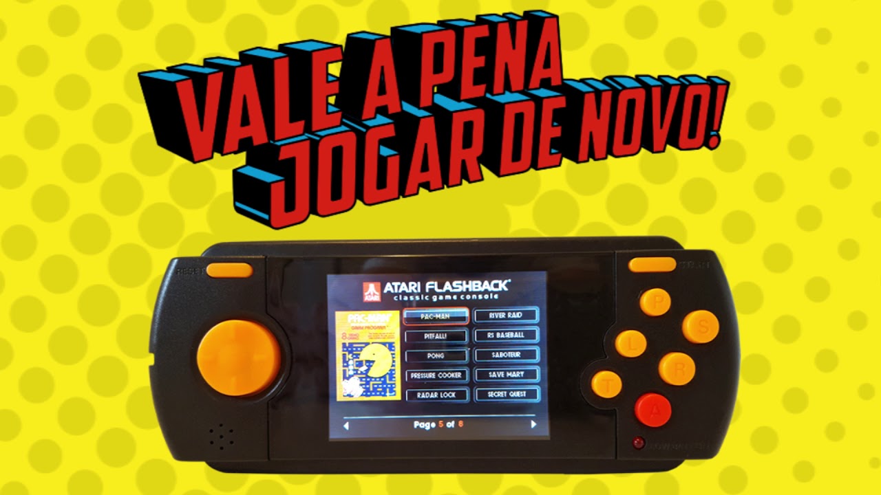 O Atari está de Volta Agora Com Versão Portátil do Console