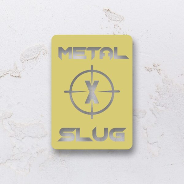 Chaveiro vazado na forma do Metal Slug em MDF - Imagem 2