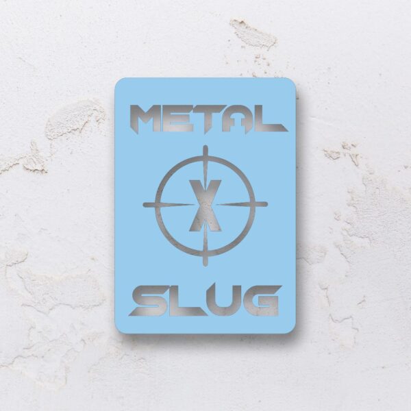 Chaveiro vazado na forma do Metal Slug em MDF - Imagem 3