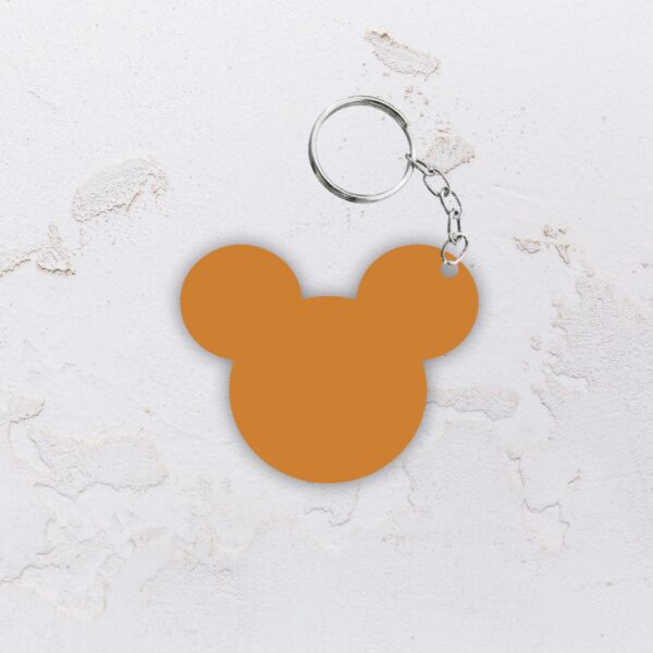 Chaveiro na foram do Mickey em Acrílico