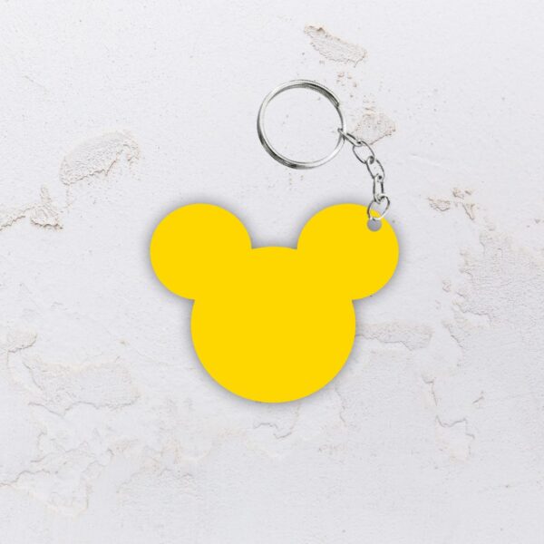 Chaveiro na foram do Mickey em Acrílico - Imagem 2