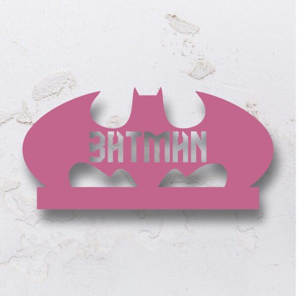 Display de mesa na forma do Batman em MDF (Modelo 01) - Imagem 6