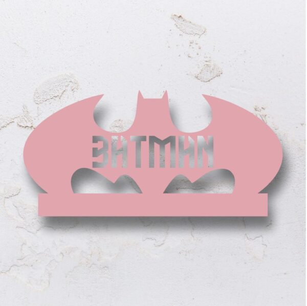 Display de mesa na forma do Batman em MDF (Modelo 01) - Imagem 7