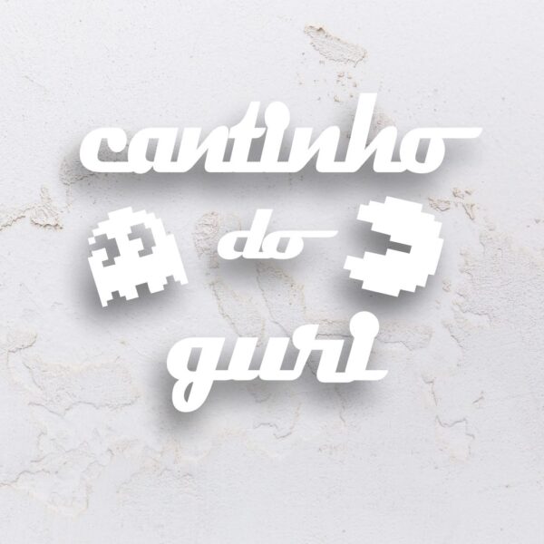 Letreiro decorativo vazado cantinho do guri em MDF (Modelo 01) - Imagem 5