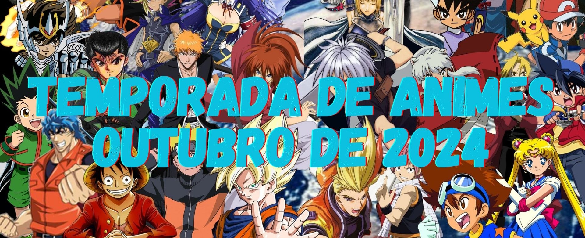 Acompanhe a temporada de animes de outubro de 2024