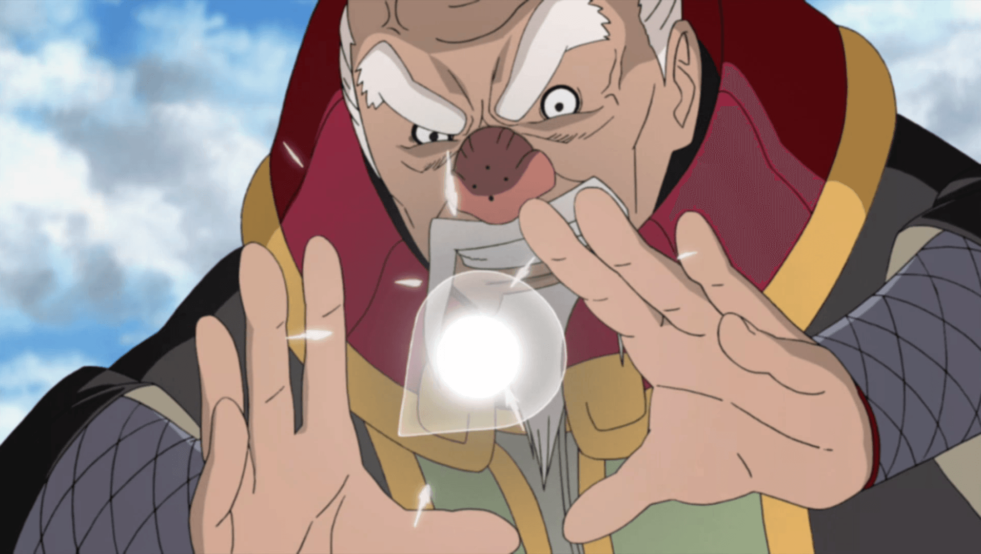 Cone_dust_release Os Ninjas Mais Fortes em Cada Elemento no Universo Naruto