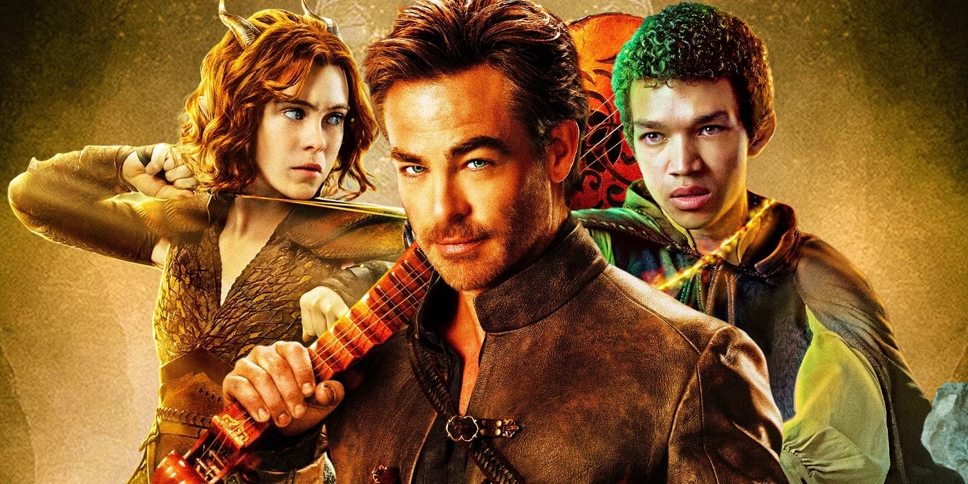 dungeons-dragons-honor-among-thieves-chris-pine-sophia-lillis-justice-smith Netflix Anuncia Série Live-Action de Dungeons & Dragons: Forgotten Realms