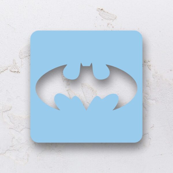 Quadro vazado na forma do Batman em MDF (Modelo 01) - Imagem 4
