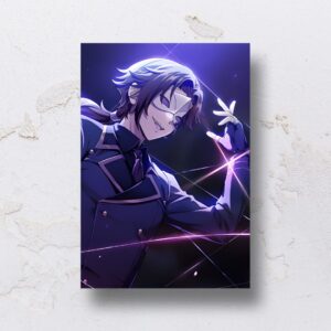 Quadro adesivado na forma do Eminence in Shadow em MDF (Modelo 01)