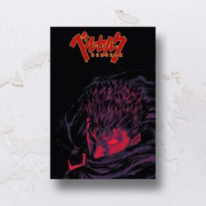 Quadro adesivado na forma do Berserk em MDF (Modelo 01) - Imagem 03
