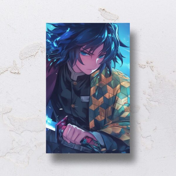 Quadro adesivado na forma do Kimetsu no Yaiba - Imagem 4