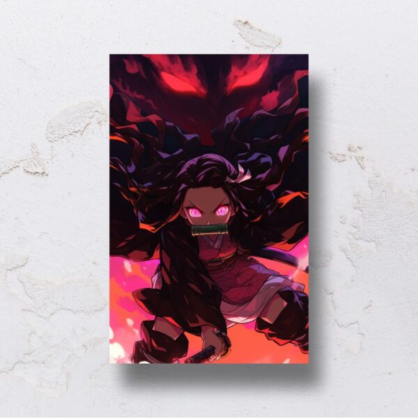 Quadro adesivado na forma do Kimetsu no Yaiba - Imagem 5