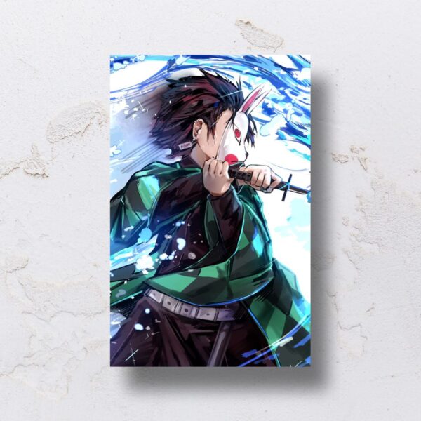 Quadro adesivado na forma do Kimetsu no Yaiba - Imagem 7