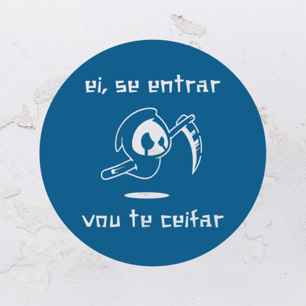 Quadro vazado na forma de um fantasma em MDF (Modelo 01) - Imagem 3