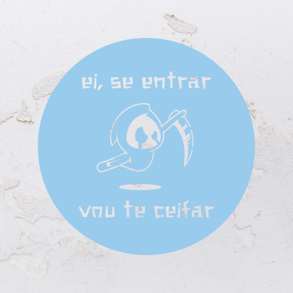 Quadro vazado na forma de um fantasma em MDF (Modelo 01) - Imagem 4
