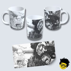 Caneca de Porcelana na forma do Berserk (Modelo 01)