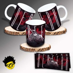 Caneca de Porcelana na forma do Berserk (Modelo 01) 325ML Aaa