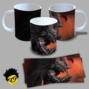 Caneca de Porcelana na forma do Berserk (Modelo 01) 325ML Aaa - Mockup 05