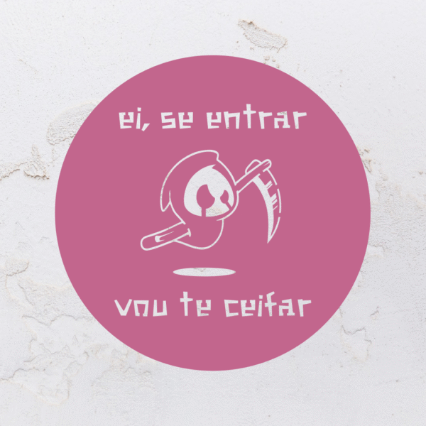 Quadro vazado na forma de um fantasma em MDF (Modelo 01) - Imagem 6