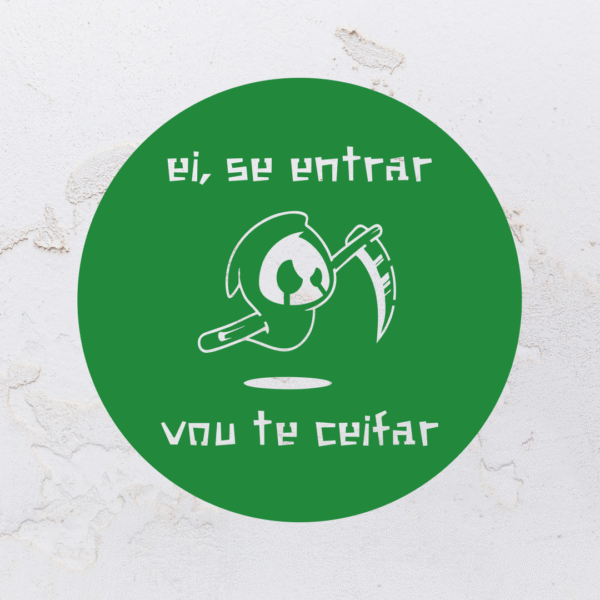 Quadro vazado na forma de um fantasma em MDF (Modelo 01) - Imagem 8
