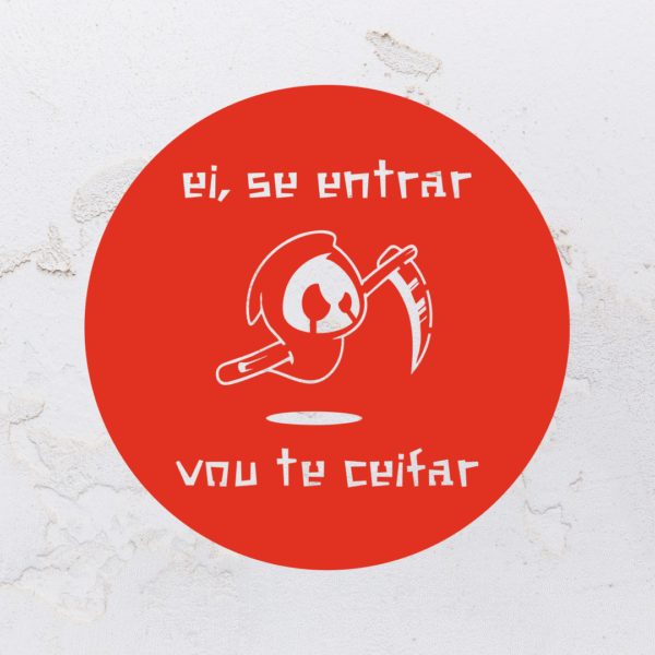 Quadro vazado na forma de um fantasma em MDF (Modelo 01) - Imagem 9