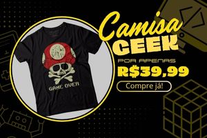 camisa-geek-Game-Over Gigabyte AORUS RTX 5090 Infinity: A Placa de Vídeo que Eleva o PC Gamer a um Nível Nunca Visto