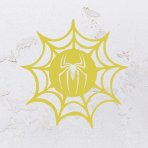 Quadro vazado na forma do Homem Aranha em MDF (Modelo 01)