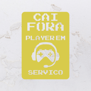 Quadro vazado estilo gamer em MDF (Modelo 03(