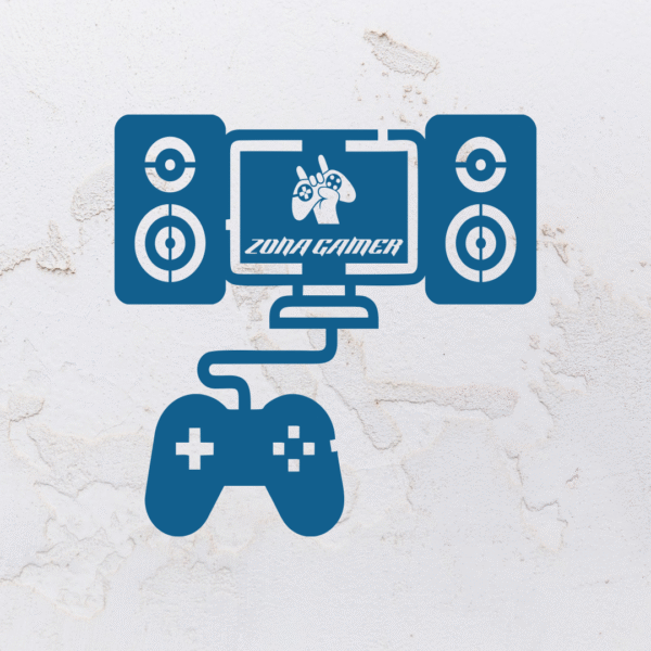 Quadro vazaddo zona gamer em MDF (Modelo 05) - Imagem 3