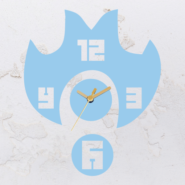 Relógio de parede montado na forma do Operação Big Hero em MDF (Modelo 01) - Imagem 4