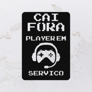 Quadro vazado estilo gamer em MDF (Modelo 03(
