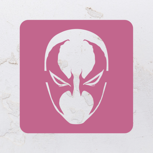 Quadro vazado na forma do Spawn em MDF (Modelo 01) - Imagem 6