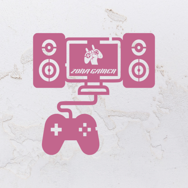 Quadro vazaddo zona gamer em MDF (Modelo 05) - Imagem 6