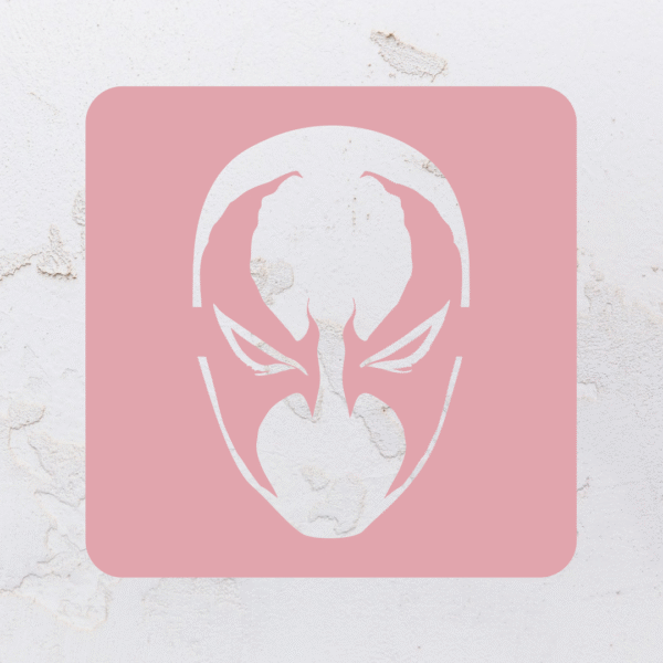 Quadro vazado na forma do Spawn em MDF (Modelo 01) - Imagem 7