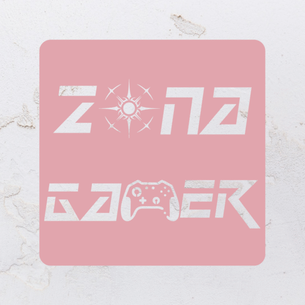 Quadro vazado zona gamer em MDF (Modelo 02) - Imagem 5
