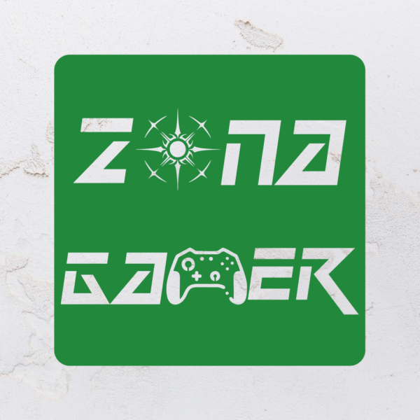 Quadro vazado zona gamer em MDF (Modelo 02) - Imagem 6