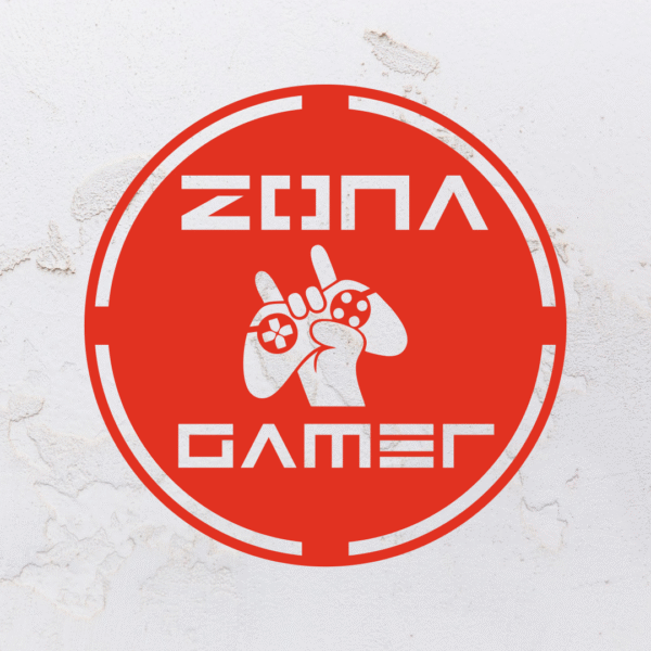 Quadro vazado zona gamer em MDF (Modelo 01) - Imagem 9