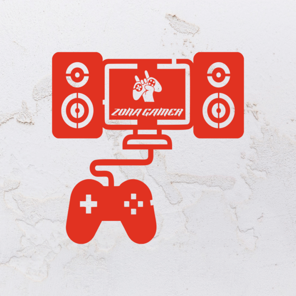 Quadro vazaddo zona gamer em MDF (Modelo 05) - Imagem 9