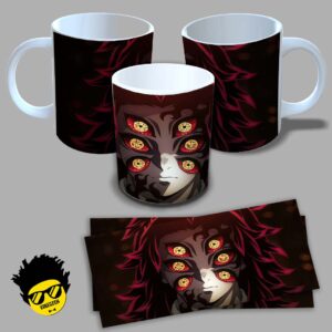 Caneca de porcelana na forma do Kimetsu no Yaiba (Modelo 01) 325ml Aaa