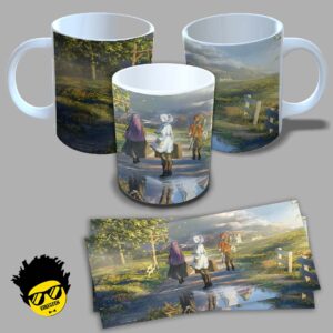 Caneca de porcelana na forma da Frieren (Modelo 01) 325ml Aaa