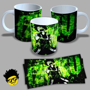 Caneca de porcelana na forma do Boku no Hero Academia (Modelo 01) 325ml Aaa