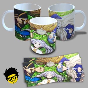 Caneca de porcelana na forma da Frieren (Modelo 01) 325ml Aaa