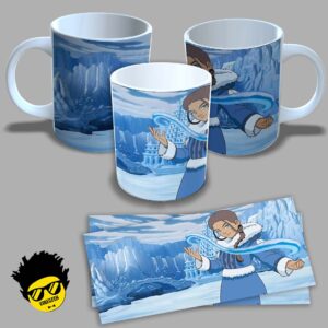 Caneca de porcelana na forma do Avatar (Modelo 05) 325ml Aaa