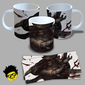 Caneca de porcelana na forma do Chainsaw Man (Modelo 06) 325ml Aaa