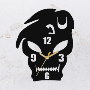 Relógio de parede vazado na forma do Call of Duty em MDF (Modelo 01)