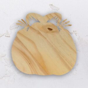 Tábua para petiscos na forma do Garfield em Pinus (Modelo 01)