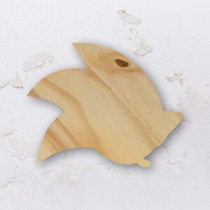 Tábua para petiscos na forma do Sonic em Pinus (Modelo 01)