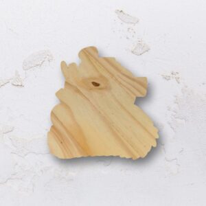 Tábua para petiscos na forma do Metal Slug em Pinus (Modelo 01)