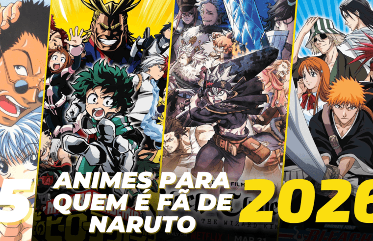 5 Animes Parecidos com Naruto Que Você Precisa Assistir (Guia Completo para Fãs de Shounen)