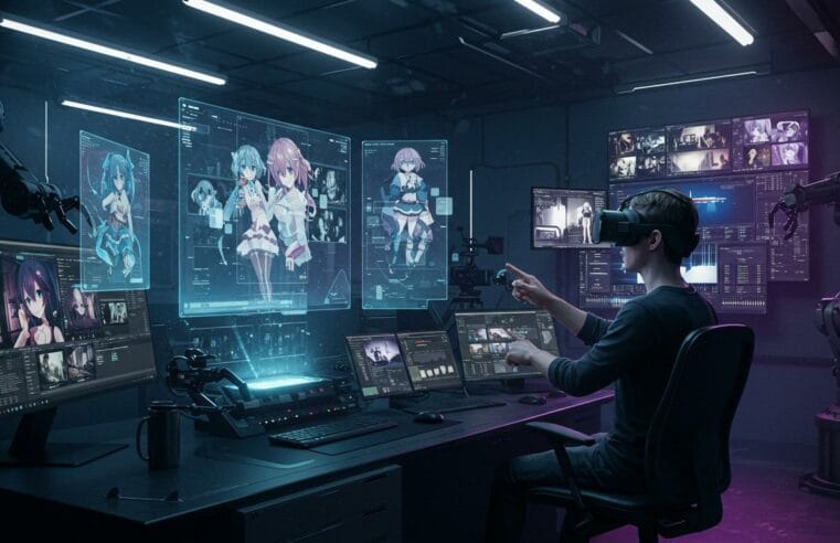 O futuro dos animes até 2030: tendências, inteligência artificial e como a indústria vai mudar para sempre